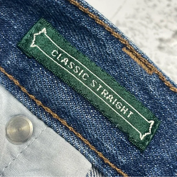 Lauren Ralph Lauren Classic Straight Jeans. Denim. Size 12. Preowned. - Picture 8 of 12